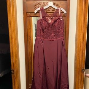 Oleg Cassini Bridesmaids Dress (David’s Bridal)